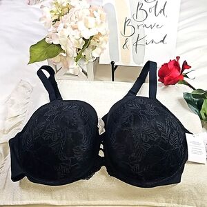 Auden Black Bra Size 40DDD